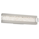 Posh Vanity Light Modern Forms, Size: Small, Finish: Brushed Nickel, , | Casa Di Luce Lighting