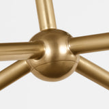 Poza Chandelier Medium Hand Rubbed Antique Brass By Visual Comfort Modern - Detailed View1