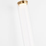 Poza Wall Sconce Hand Rubbed Antique Brass By Visual Comfort Modern - Detailed View1