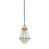 Praia Industrial Cage Pendant - Gold Zinc