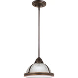 Pratt Street Prismatic Pendant — 11 Inch, Autumn Bronze