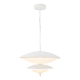 Prescott Chandelier — Antique White/Opal Matte Glass