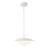 Prescott Pendant — Antique White/Opal Matte Glass