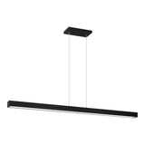 Presley Linear Pendant 42 Inch Matte Black