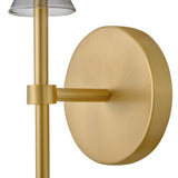 Prim Large Single Light Sconce - Lacquered Brass