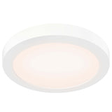 Prime Round Coastal Rated Flush Mount Medium By DALS