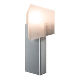 Prisma 1-Light Wall Sconce, shown in Sterling, by Hubbardton Forge