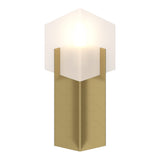 Prisma 1-Light Wall Sconce in Modern Brass by Hubbardton Forge