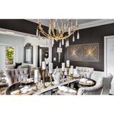 Prosecco Chandelier by Corbett