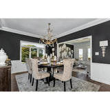 Prosecco Chandelier by Corbett
