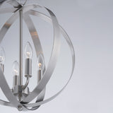 Provident Chandelier Satin Nickel by Maxim Lighting
