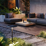 Puck Solar Path Light by Zafferano, lifestyle view 2