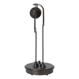 Pulse Table Lamp Oil Rubbed Bronze By Hubbardton Forge Back View