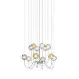 Puppet Chandelier By Vistosi, 12-Light, Finis: Chrome, Color: Multicolor 1, , | Casa Di Luce Lighting