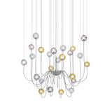 Puppet Chandelier By Vistosi, 24-Light, Finis: Chrome, Color: Multicolor 1, , | Casa Di Luce Lighting