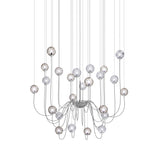Puppet Chandelier By Vistosi, 24-Light, Finis: Chrome, Color: Multicolor 3, , | Casa Di Luce Lighting
