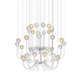 Puppet Chandelier By Vistosi, 36-Light, Finis: Chrome, Color: Multicolor 1, , | Casa Di Luce Lighting
