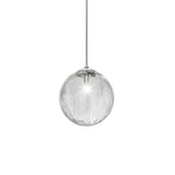 Puppet Single Pendant Light by Vistosi, Size: Medium, Finis: Chrome, Color: Crystal, ,| Casa Di Luce Lighting