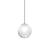 Puppet Single Pendant Light by Vistosi, Size: Small, Finis: Chrome, Color: White, ,| Casa Di Luce Lighting