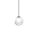 Puppet Single Pendant Light by Vistosi, Size: Small, Finis: Matt Black, Color: White, ,| Casa Di Luce Lighting