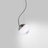 Pure Pendant Light by Vistosi, Finis: Anthracite, Color: White, ,| Casa Di Luce Lighting
