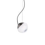 Pure Pendant Light by Vistosi, Finis: Anthracite, Color: White, ,| Casa Di Luce Lighting