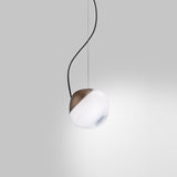 Pure Pendant Light by Vistosi, Finis: Bronze, Color: White, ,| Casa Di Luce Lighting