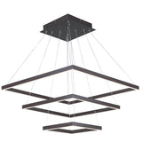 Quad 3-Tier LED Pendant by ET2 - Bronze