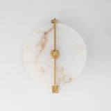 Quarry Wall Sconce Flush Mount Natural Aged Brass by Maxim Lighting