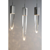 Quartz 6-Light LED Pendant by ET2 - Polished Chrome