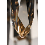 Quartz LED Pendant by ET2 - 9-Light, Polished Chrome