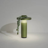 Quasar Table Lamp By Petite Friture, Finish: Olive Green