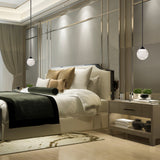 Quest Mini Pendant Black By Schonbek Beyond - Lifestyle View