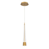 Quill Mini 4CCT Pendant Chrome By WAC Lighting, Finish: Aged Brass, , | Casa Di Luce Lighting