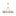 Quincy Linear Chandelier 40'' Distressed Twilight
