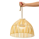 Reona Portable Pendant Light - held by its rope