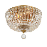 Roslyn 12'' Aged Brass Flush Mount by Crystorama