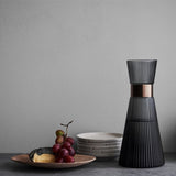 Rosendahl GC Nouveau Water Carafe Smoke H 10in Dia 4.5in 33.8 oz By Rosendahl