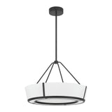 Royce 24.25'' Integrated LED Charcoal Bronze Pendant by Crystorama