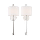 Rachel Sconce 8'' Polished Nickel
