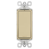 Radiant 15A Single Pole Switch with Locator Light By Legrand Radiant Ivory Finish