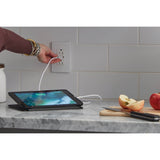 Radiant 15A Tamper Resistant Self Test GFCI USB Type CC Outlet By Legrand Radiant Lifestyle View