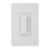 Radiant 4 Button Countdown Timer Switch in White by Legrand Radiant, alternate view 3
