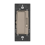 Radiant CFL-LED Dimmer in Nickel by Legrand Radiant, alternate view