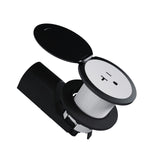 Radiant Kitchen Countertop Outlet Lid in Matte Black by Legrand Radiant