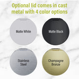 Radiant Kitchen Countertop Outlet Lid in Matte White by Legrand Radiant, alternate view 1