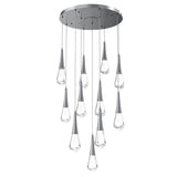 Raindrop Multi-Light Chandelier By Hammerton, Number Of Light: 11 Light, Finish: Gunmetal