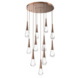 Raindrop Multi-Light Chandelier By Hammerton, Number Of Light: 11 Light, Finish: Oil Rubbed Bronze