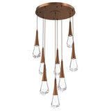 Raindrop Multi-Light Chandelier By Hammerton, Number Of Light: 8 Light, Finish: Oil Rubbed Bronze