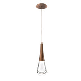 Raindrop Pendant Light By Hammerton, Finish: Burnished Bronze